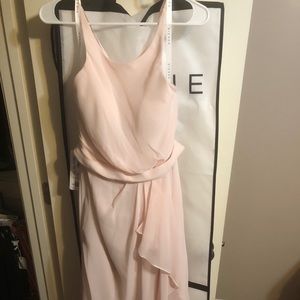 Blushing Pink Bridesmaid Dress